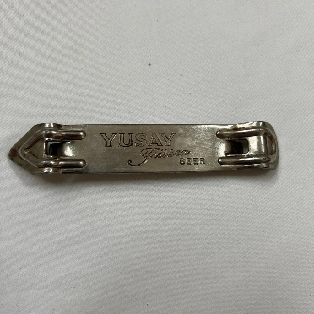 Beer Can Bottle Openers Lot of 5 Yusay Dobler Hamm's Meister Brau Atlas Prager